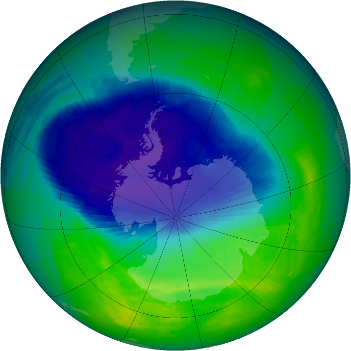 Ozone Map 1994-11-08